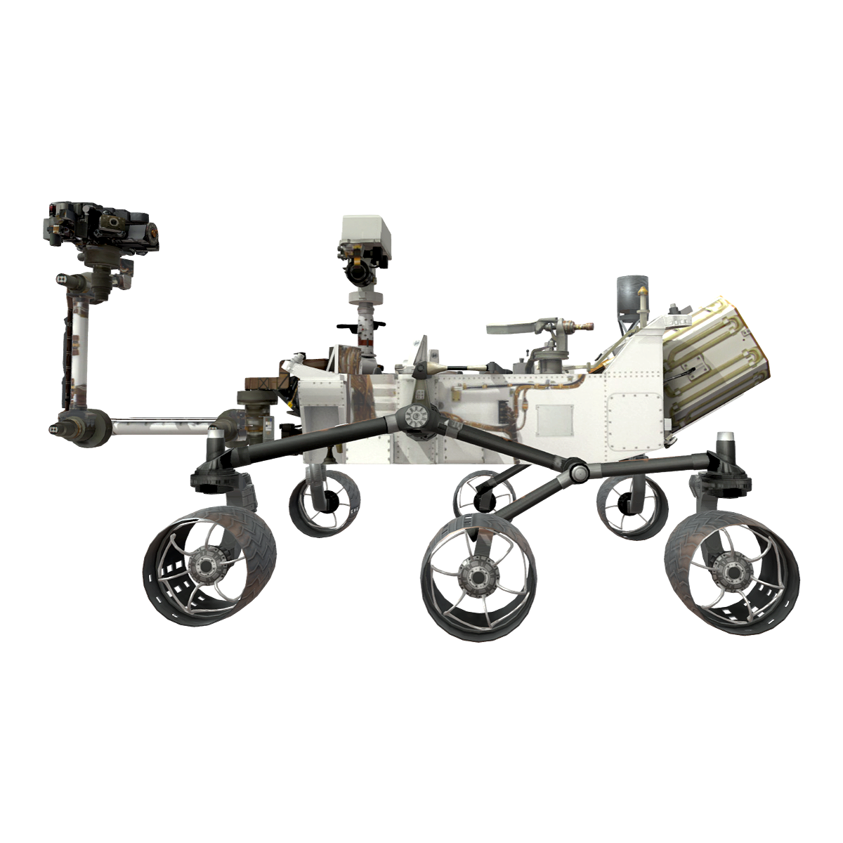 好奇号火星探测器（好奇号火星车）模型预览图