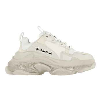 Balenciaga Triple S 巴黎世家 氧化效果低帮白色老爹鞋