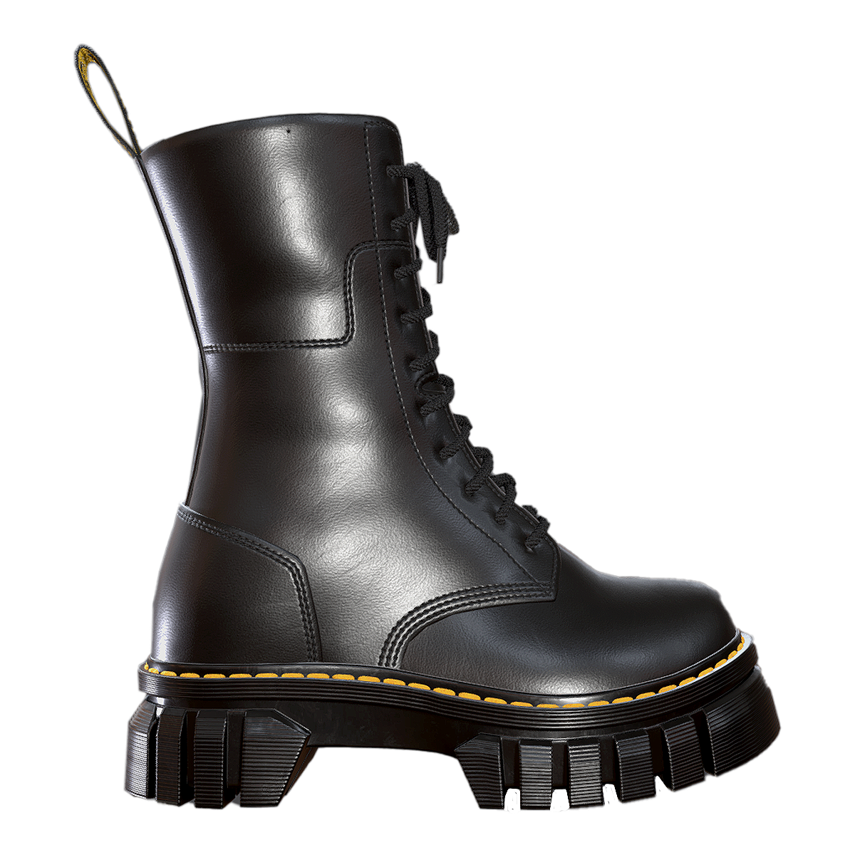 Dr. Martens  马汀博士 Audrick 厚底皮革中筒靴模型预览图