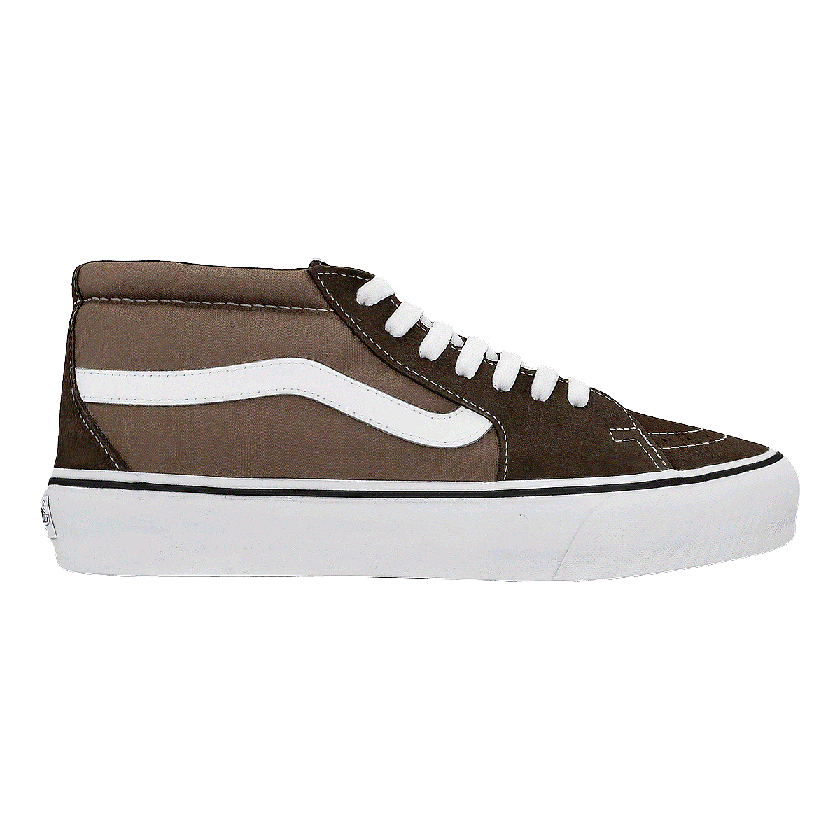 JJJJound X Vans SK8 Vault LX 万斯联名款 中帮板鞋 棕色模型预览图