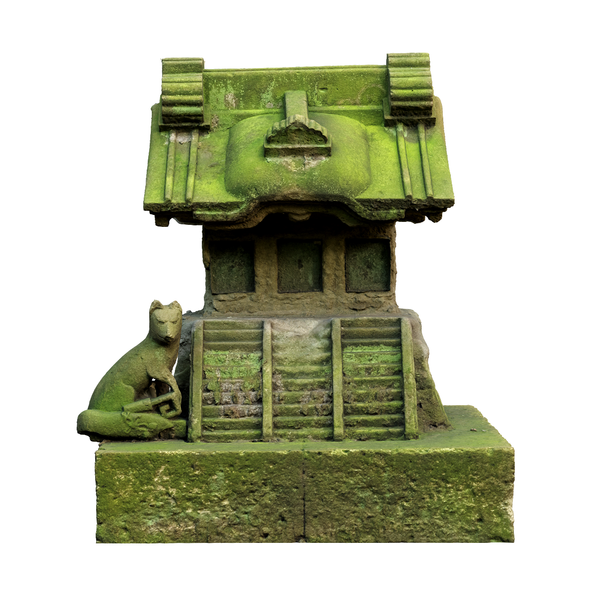 日本小型神社模型预览图
