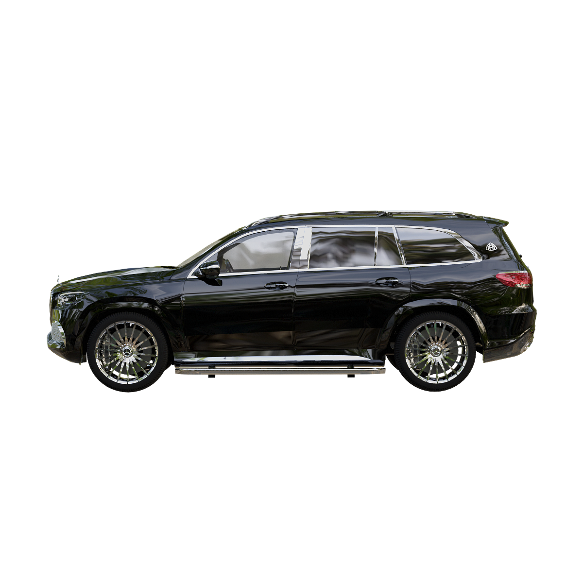 梅赛德斯-奔驰迈巴赫GLS600豪华SUV模型预览图