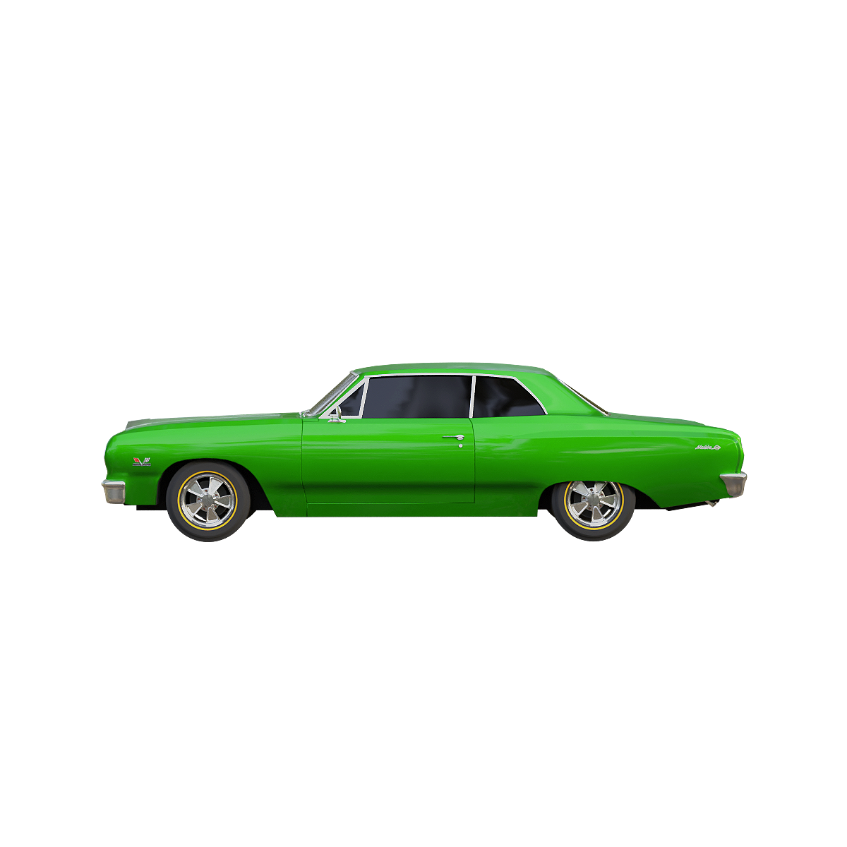 雪佛兰Malibu1965款模型预览图