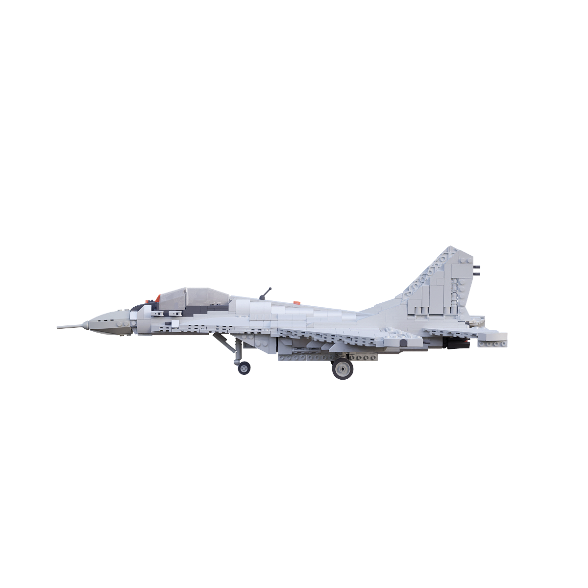 苏联Mig-29战斗机乐高拼图模型预览图