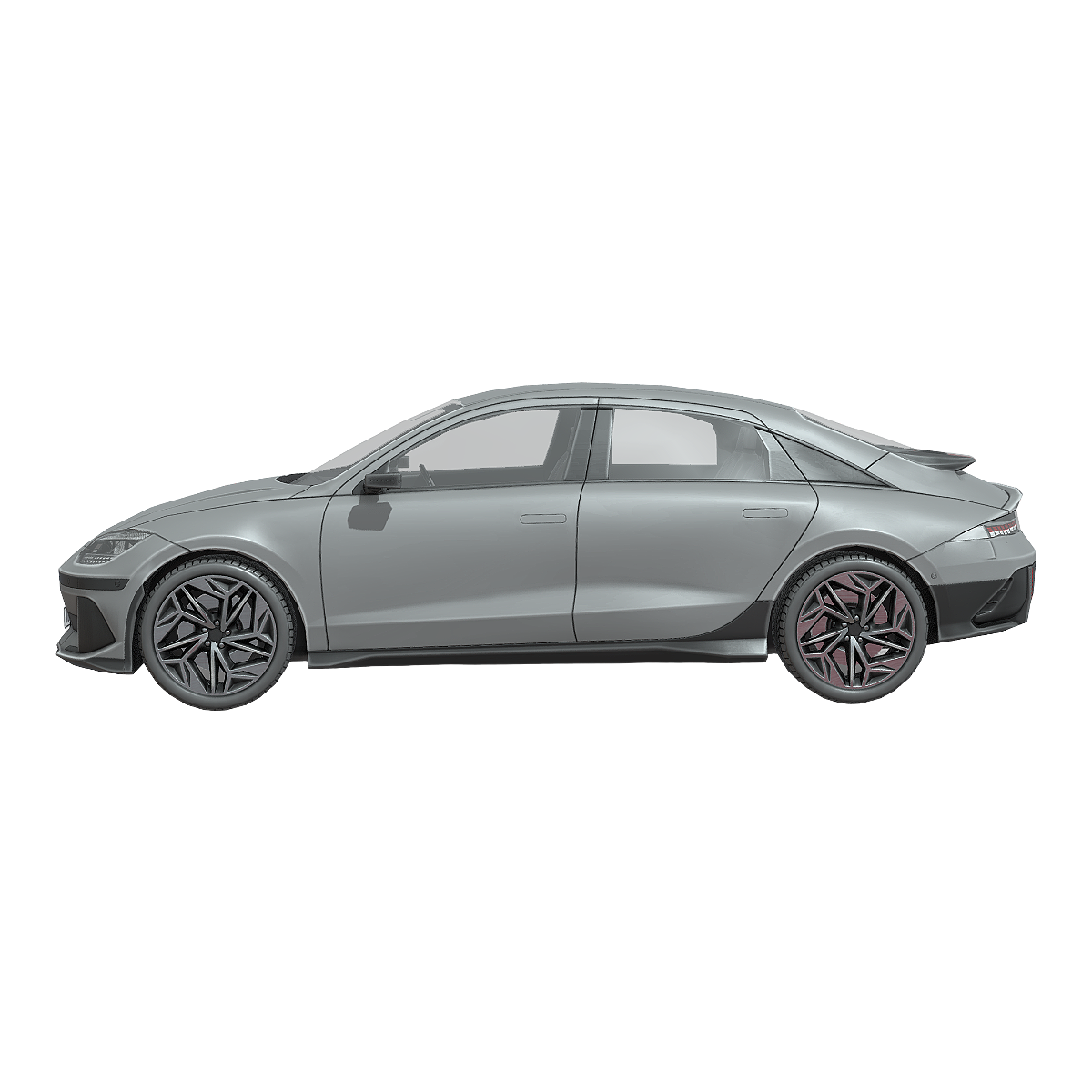 电动轿车 Hyundai IONIQ 6 2023模型预览图