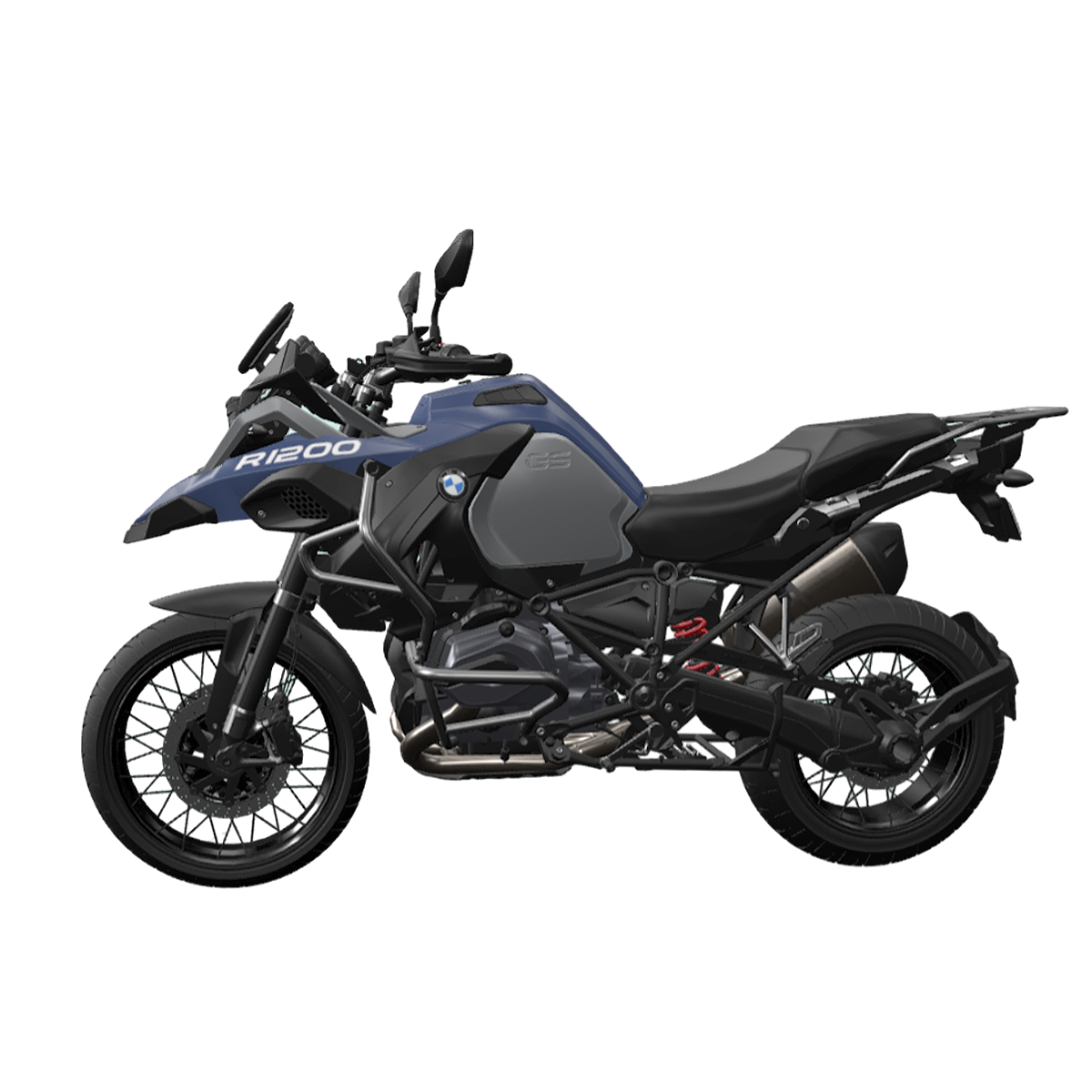 越野摩托车 BMW R1200GS模型预览图