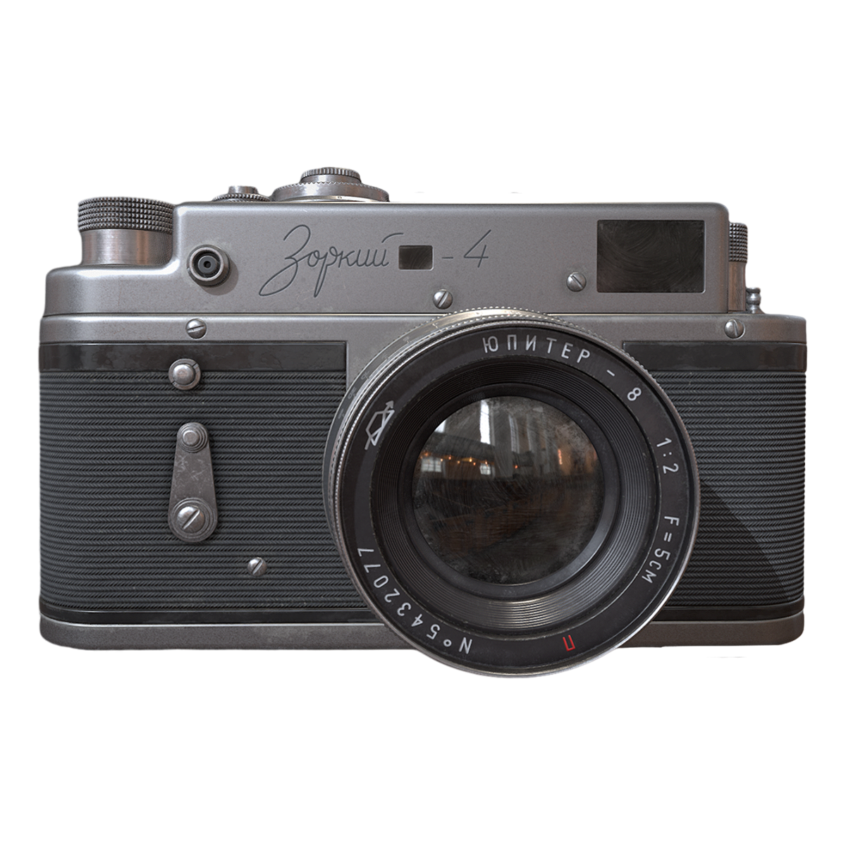 1956年单反胶卷相机 KMZ Zorki 4模型预览图
