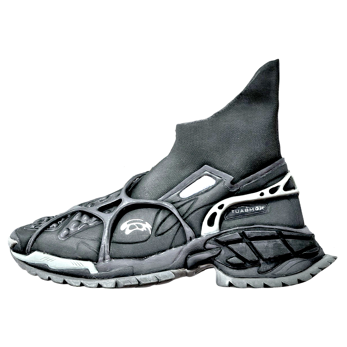 Rombaut ENZYMA SOCK RUNNER黑色款高帮运动鞋模型预览图