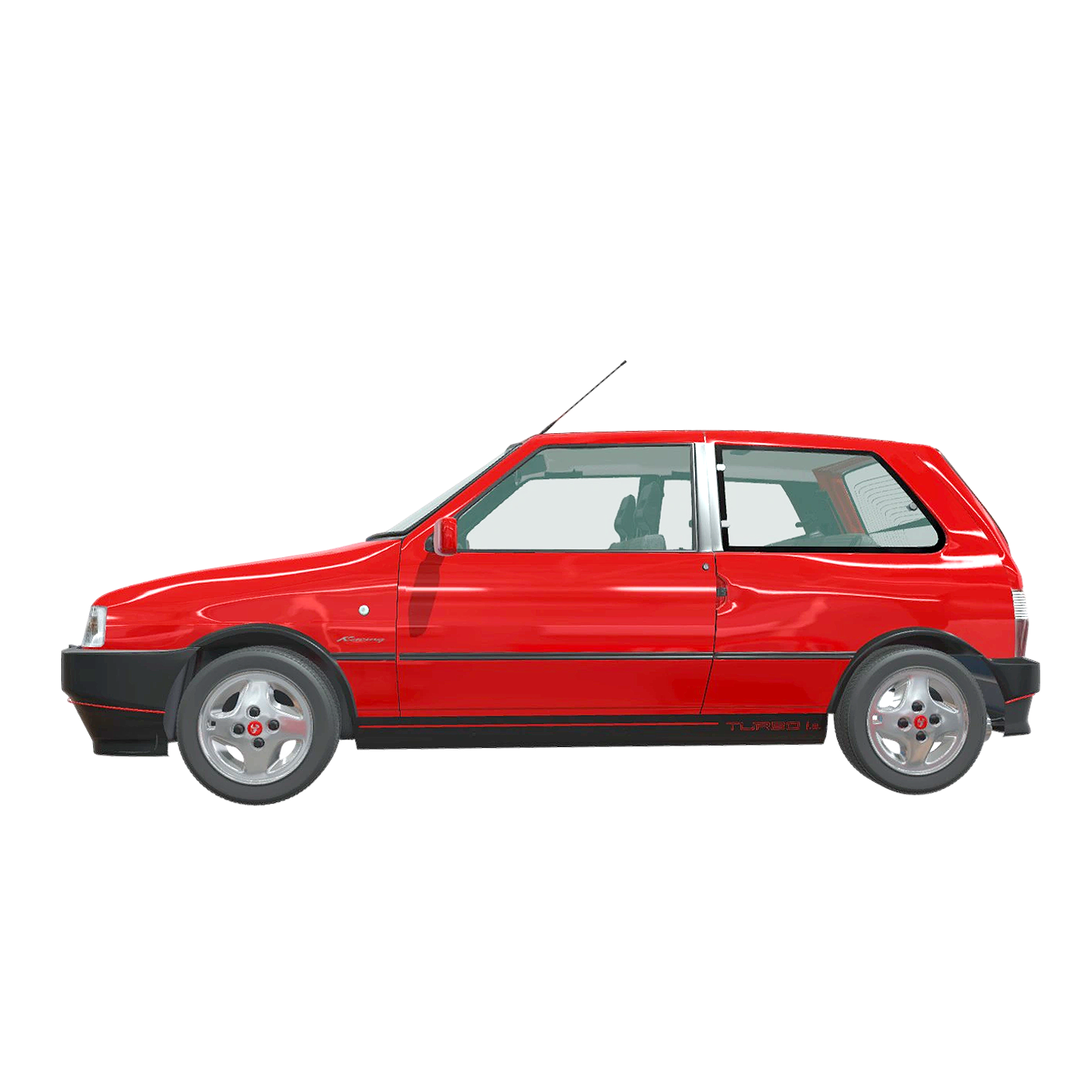 菲亚特1981 Uno Turbo I.E Mk2模型预览图