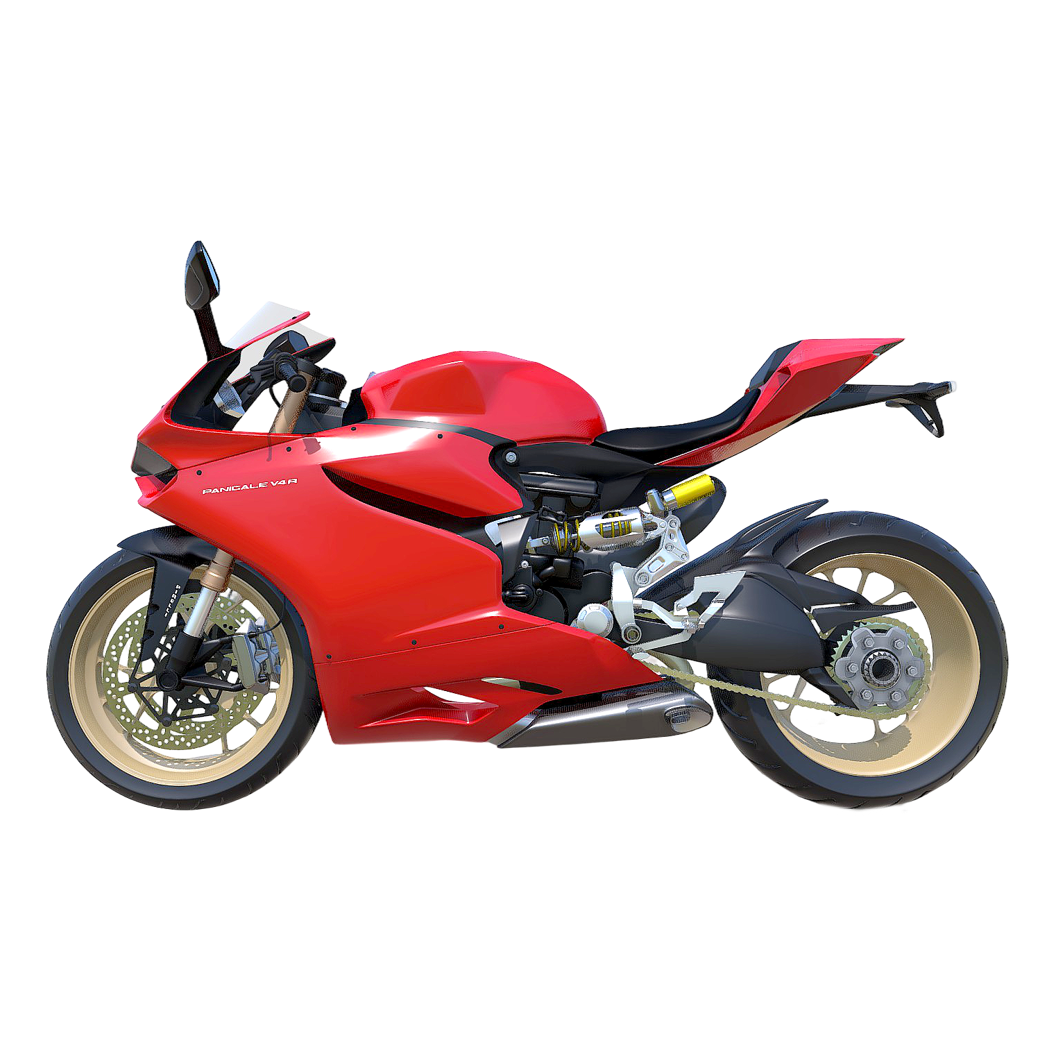 杜卡迪PanigaleV4R模型预览图