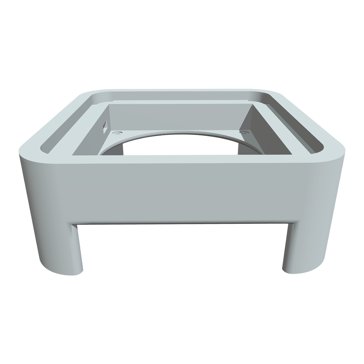 苹果Mac mini（2024款）底座（3D打印） 3D打印成品照片