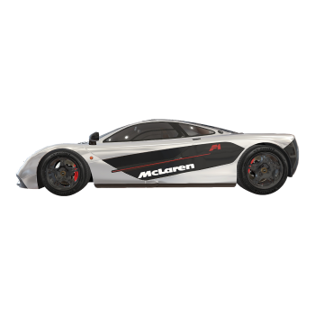 1993年英国迈凯伦McLarenF1黑白双色